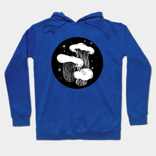 oyster blue stocking Hoodie